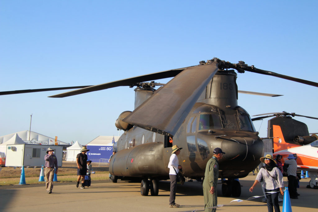 Boeing CH-47D Chinook Republic of Singapore Air Force Australian International Airshow 2019 Avalon Victoria Australia