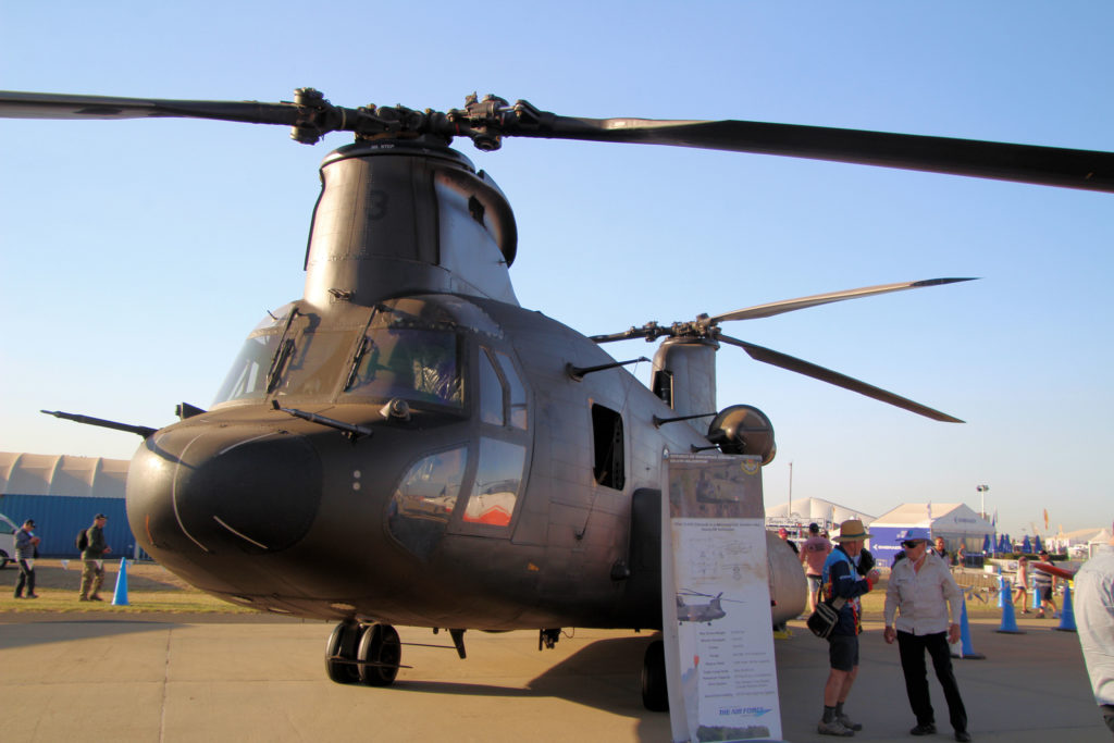 Boeing CH-47D Chinook Republic of Singapore Air Force Australian International Airshow 2019 Avalon Victoria Australia