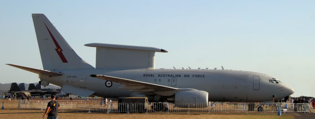 RAAF Boeing E-7A Wedgetail Australian International Airshow 2019 Avalon Victoria Australia