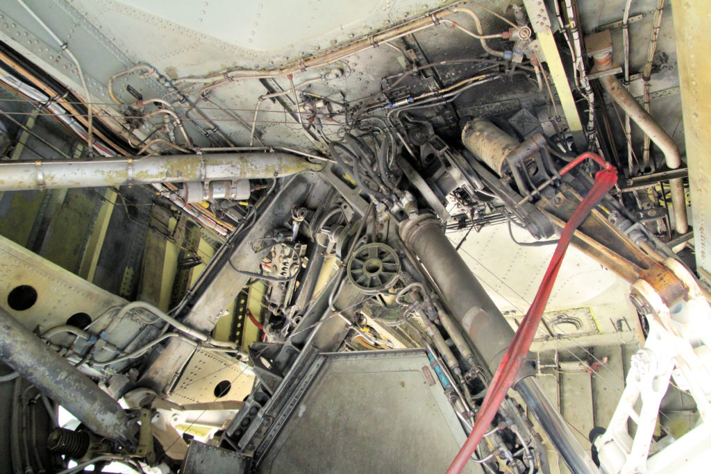 Boeing B-52H Stratofortress USAF Front Undercarriage Interior Australian International Airshow 2019 Avalon Victoria Australia