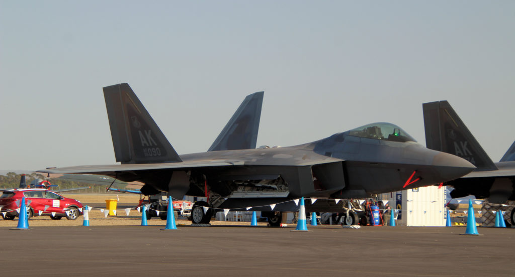 Lockheed Martin F-22 Raptor Avalon 2019 Stealth Fighter