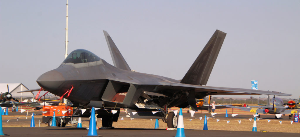 Lockheed Martin F-22 Raptor Avalon 2019 Stealth Fighter