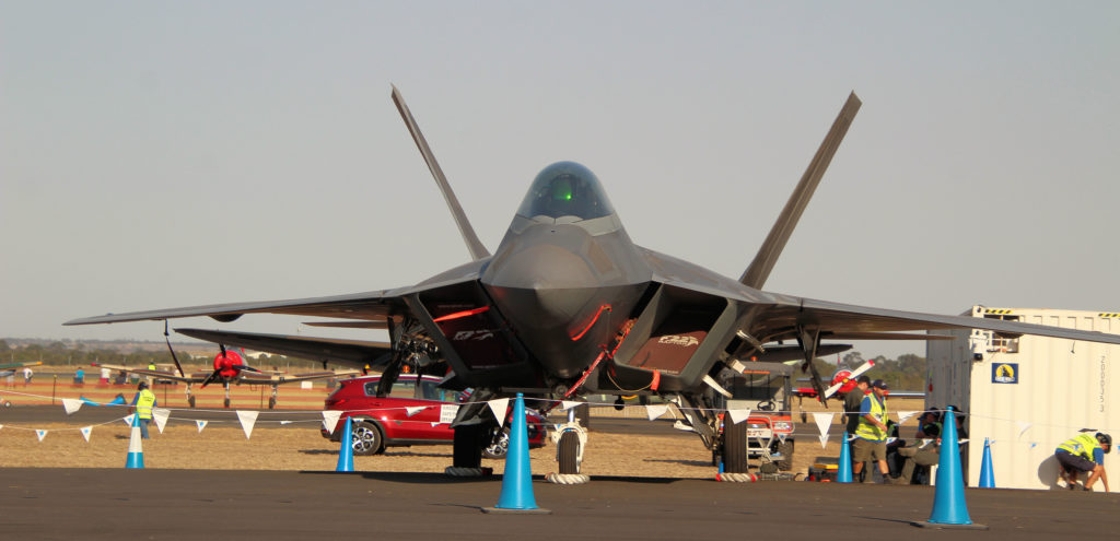 Lockheed Martin F-22 Raptor Avalon 2019 Stealth Fighter