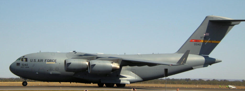 USAF Boeing C-17A Globemaster III Australian International Airshow 2019 Avalon Victoria Australia