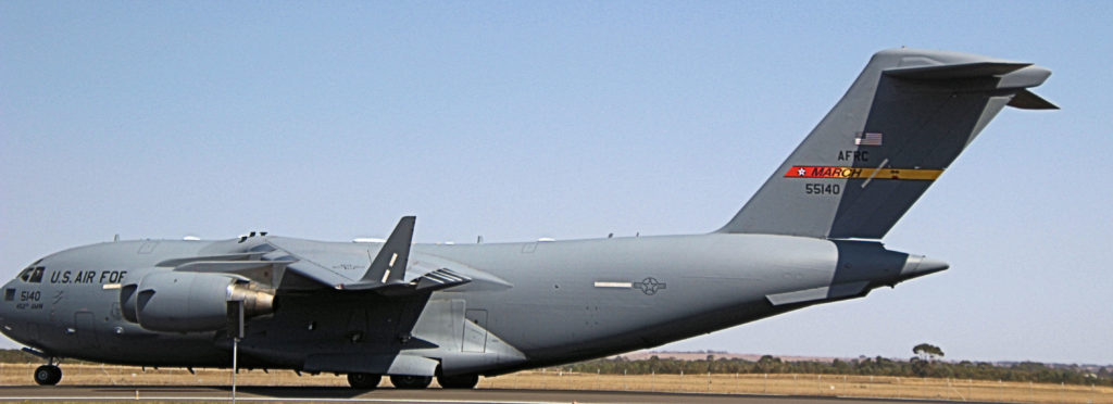 USAF Boeing C-17A Globemaster III Australian International Airshow 2019 Avalon Victoria Australia