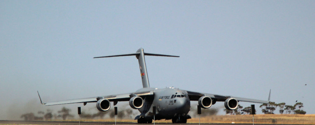 USAF Boeing C-17A Globemaster III Australian International Airshow 2019 Avalon Victoria Australia