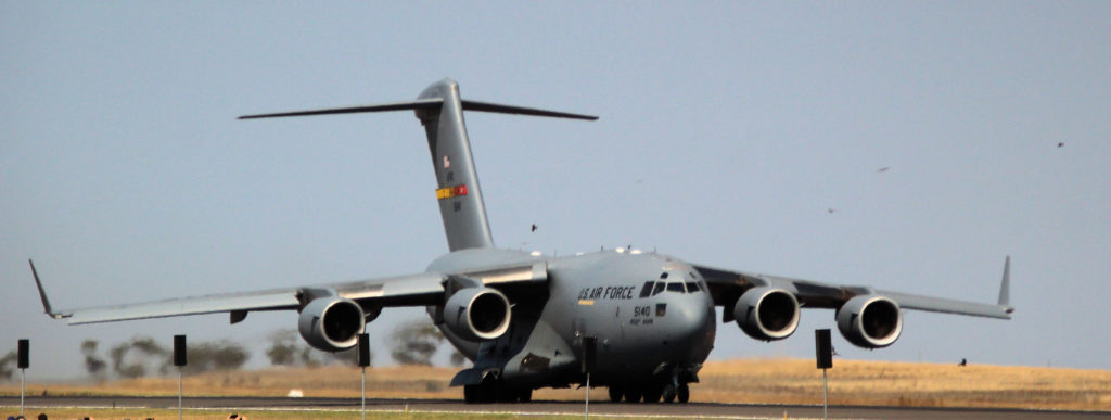 USAF Boeing C-17A Globemaster III Australian International Airshow 2019 Avalon Victoria Australia