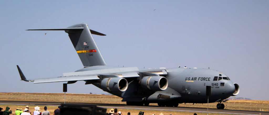 USAF Boeing C-17A Globemaster III Australian International Airshow 2019 Avalon Victoria Australia