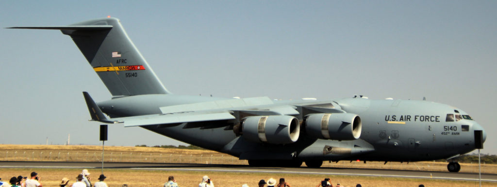 USAF Boeing C-17A Globemaster III Australian International Airshow 2019 Avalon Victoria Australia