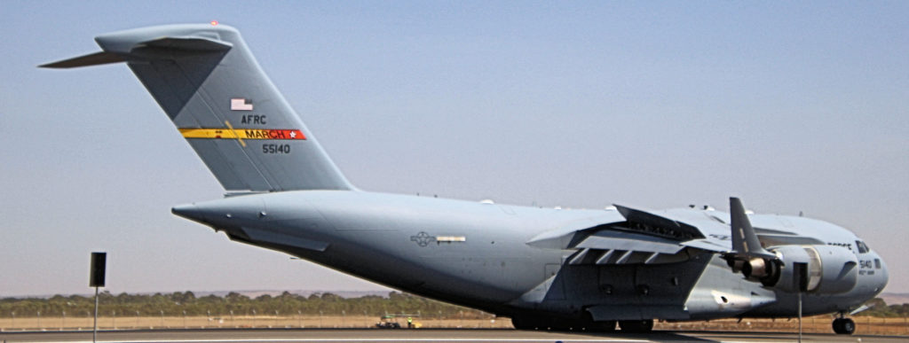 USAF Boeing C-17A Globemaster III Australian International Airshow 2019 Avalon Victoria Australia