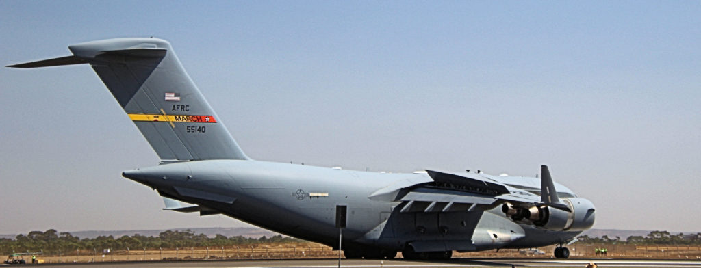 USAF Boeing C-17A Globemaster III Australian International Airshow 2019 Avalon Victoria Australia