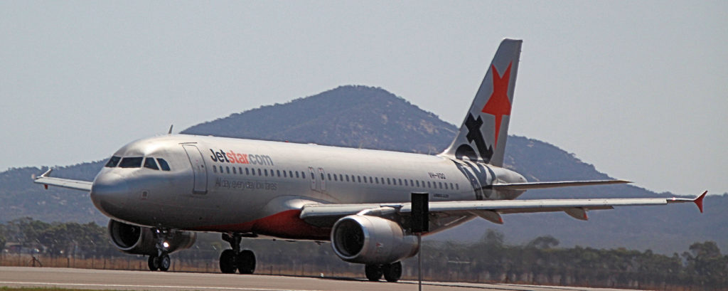 Airbus A320-232 VH-VQQ Jetstar Avalon Victoria Australia March 2019