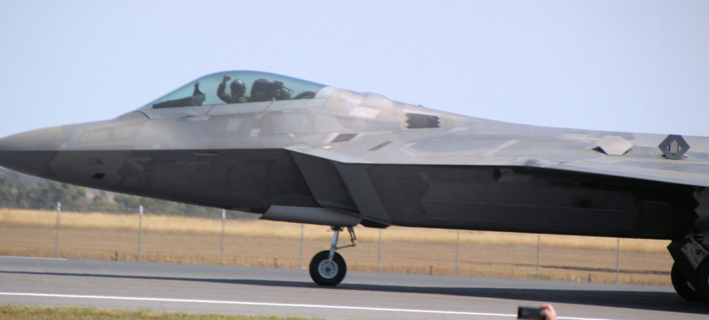 Lockheed Martin F-22 Raptor Avalon 2019 Stealth Fighter