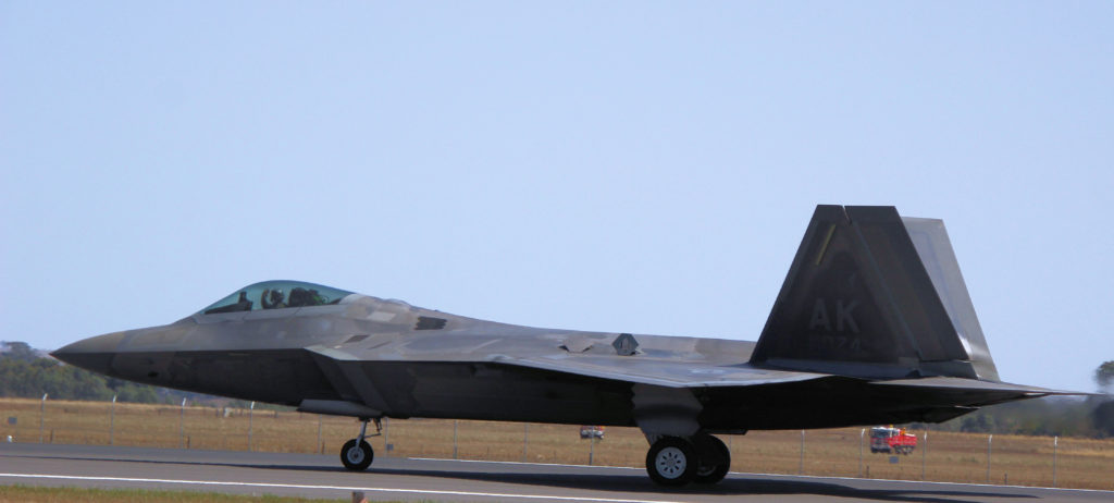 Lockheed Martin F-22 Raptor Avalon 2019 Stealth Fighter