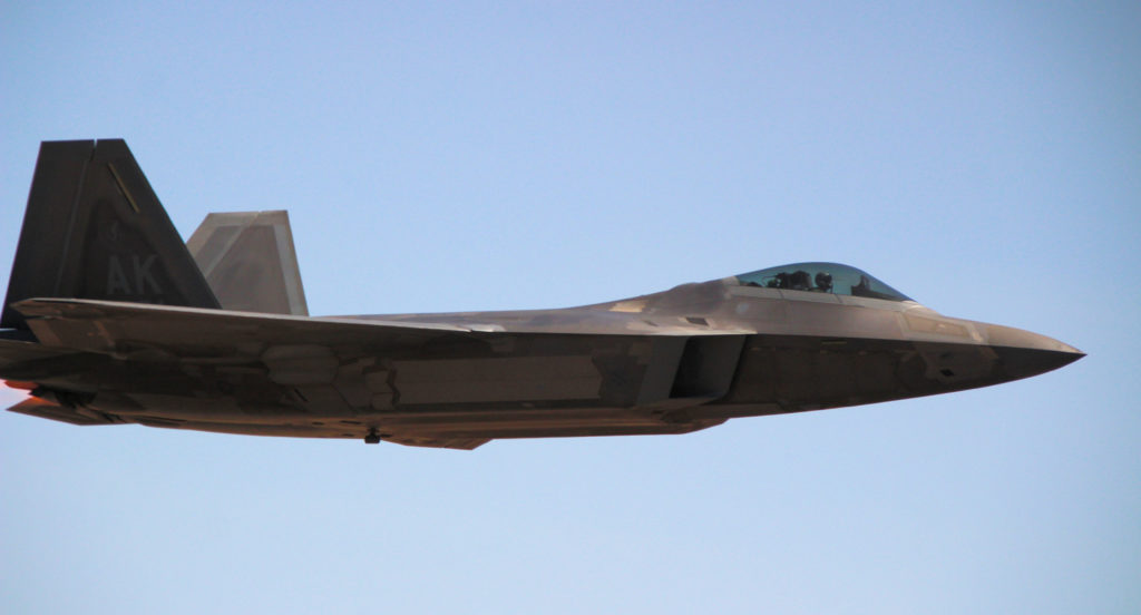 Lockheed Martin F-22 Raptor Avalon 2019 Stealth Fighter