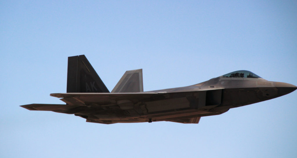 Lockheed Martin F-22 Raptor Avalon 2019 Stealth Fighter