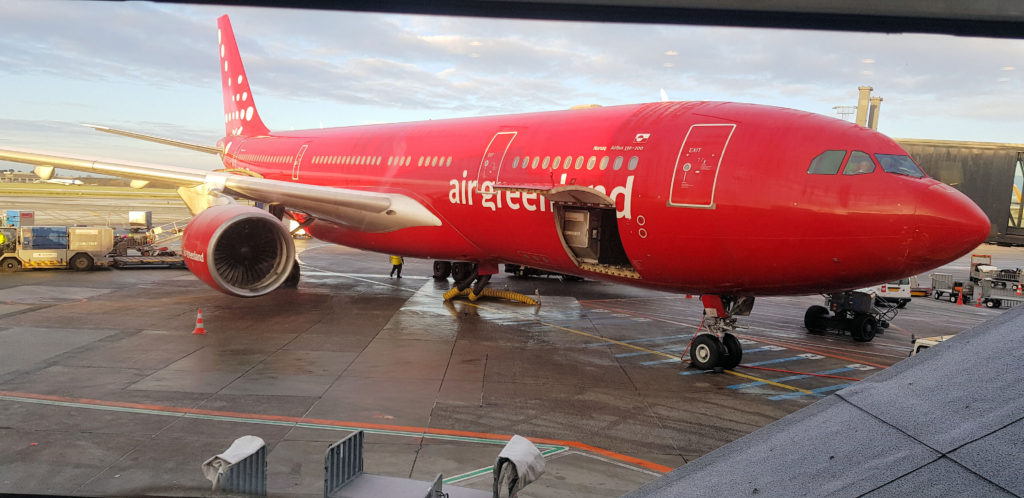 Air Greenland Airbus 330 at Copenhagen Airport