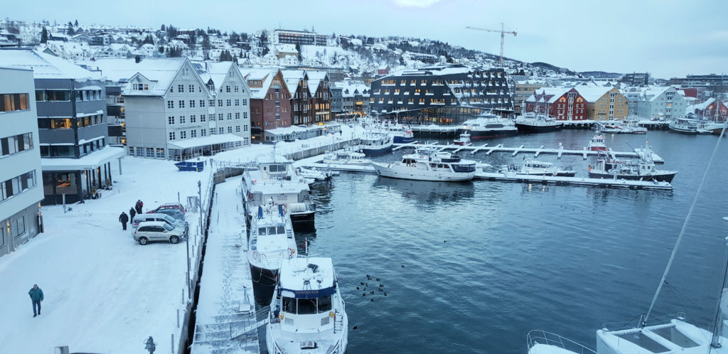 Tromsø Harbour From Scandic Ishavshotel Norway