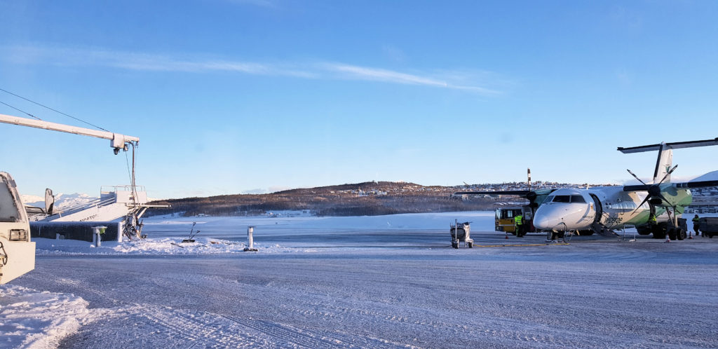 An Icey Tromsø Airport Norway