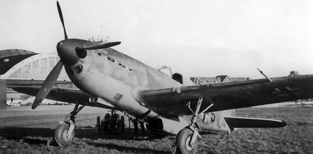 A VG 33 aircraft captured by the Germans and being tested at Rechlin, Germany