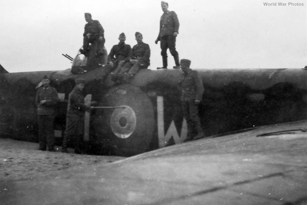 AVRO Manchester L7380 EM-W of 207 Squadron RAF Ameland, Holland September 1941