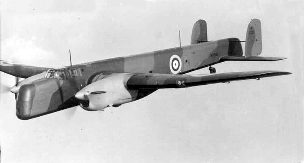 Armstrong Whitworth Whitley V (N1523 DY-B) on a mission to Kiel on 1940-07-07