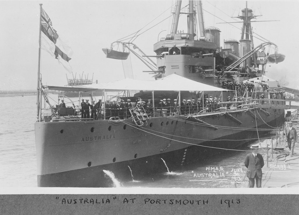 HMAS Australia (!) Battlecruiser