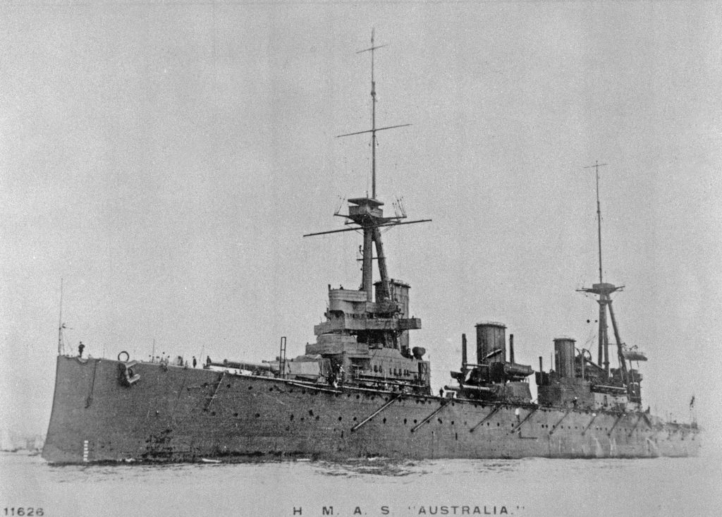 HMAS Australia (!) Battlecruiser