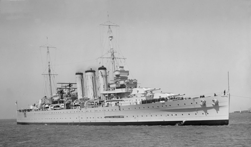 HMAS Australia (II) Oct 1937