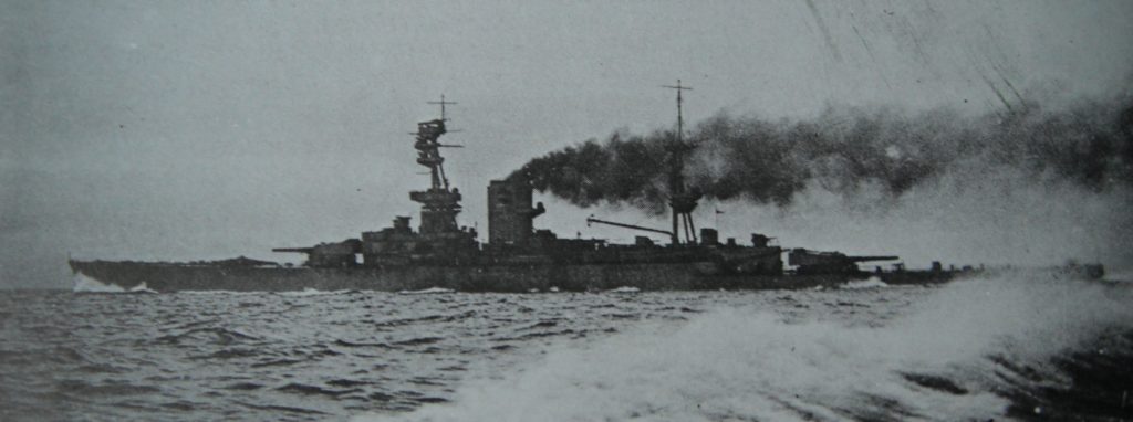 HMS Glorious as Originally Built Battlecruiser