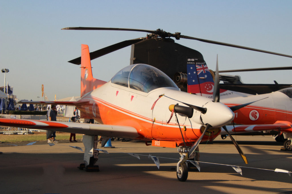 Republic of Singapore Air Force Pilatus PC-21 Australian International Airshow Avalon 2019