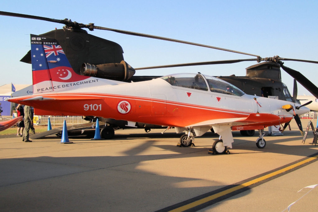 Republic of Singapore Air Force Pilatus PC-21 Australian International Airshow Avalon 2019