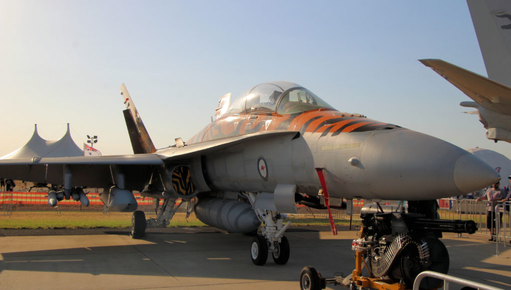 RAAF McDonnell Douglas F/A-18B A21-116 Australian International Airshow Avalon 2019