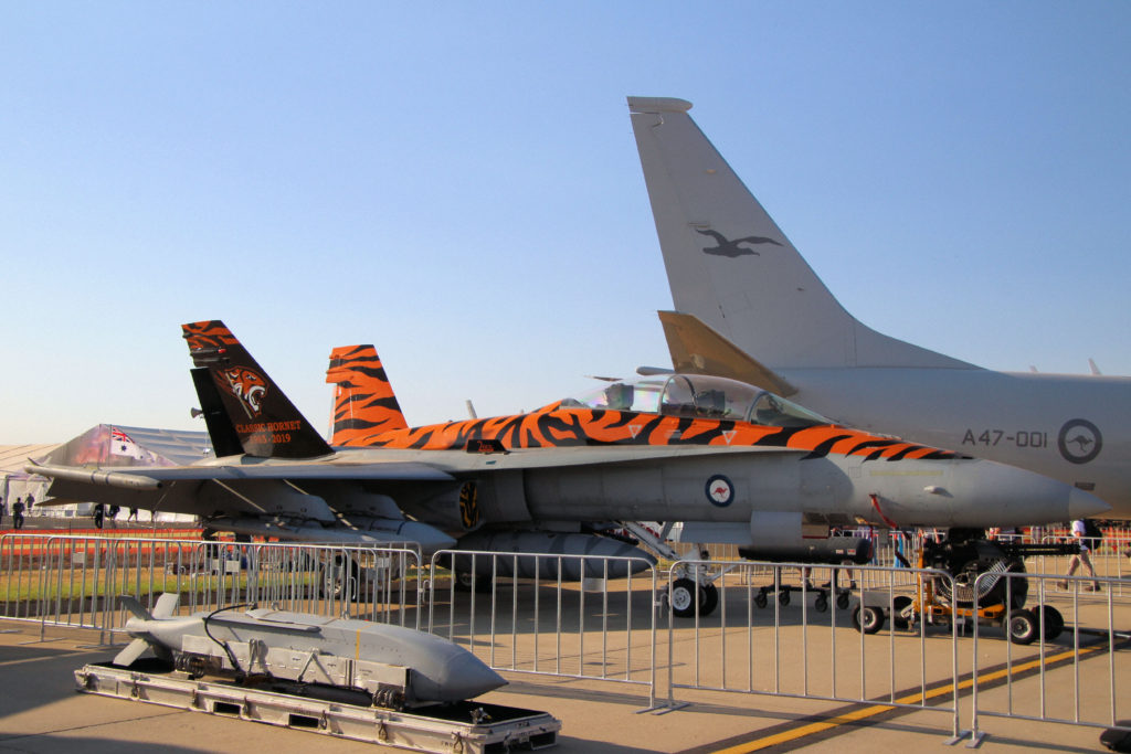 RAAF McDonnell Douglas F/A-18B A21-116 Australian International Airshow Avalon 2019