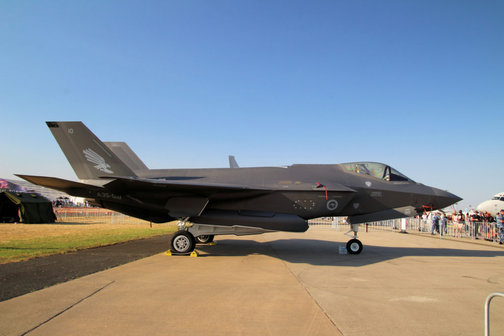 Lockheed Martin F-35 Lightning II A35-010 Australian International Airshow Avalon 2019