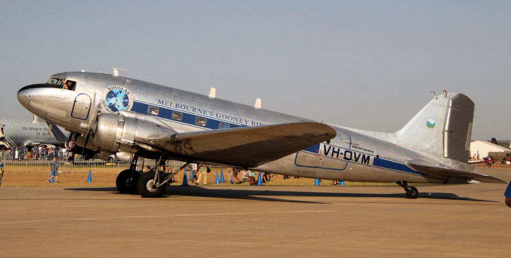 Douglas DC-3 VH-OVM Australian International Airshow Avalon 2019