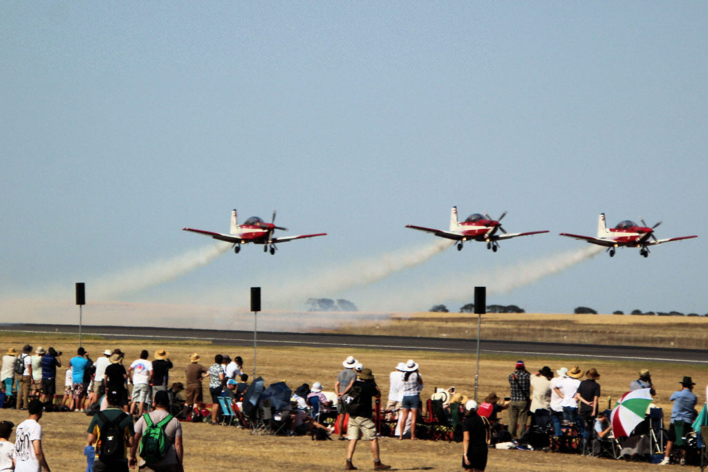 RAAF Roulettes Pilatus PC-9 Australian International Airshow Avalon 2019