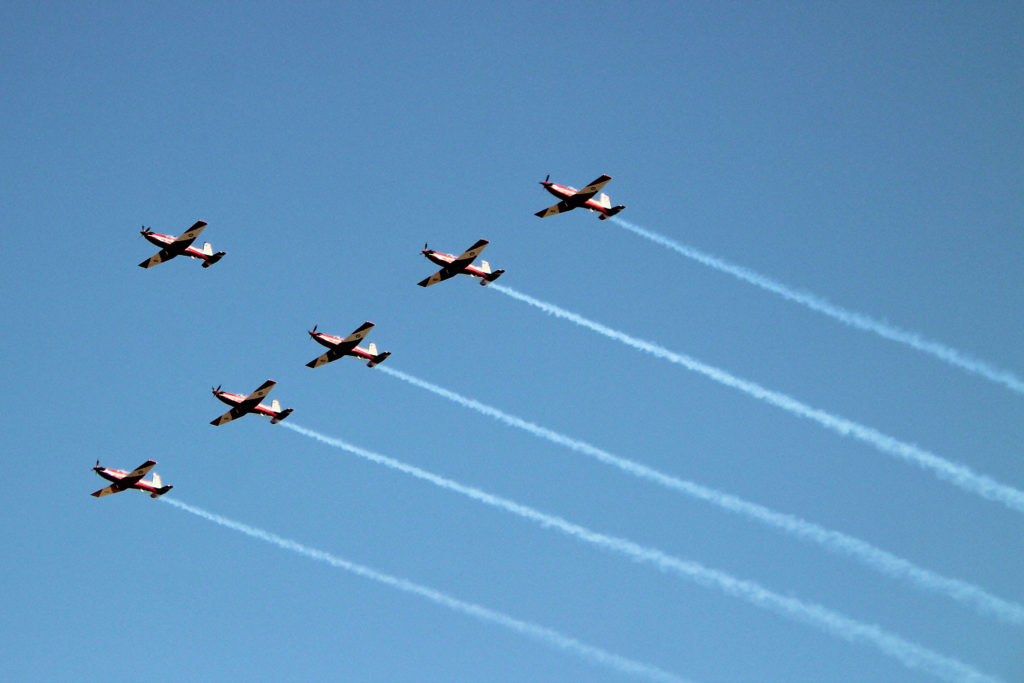 RAAF Roulettes Pilatus PC-9 Australian International Airshow Avalon 2019