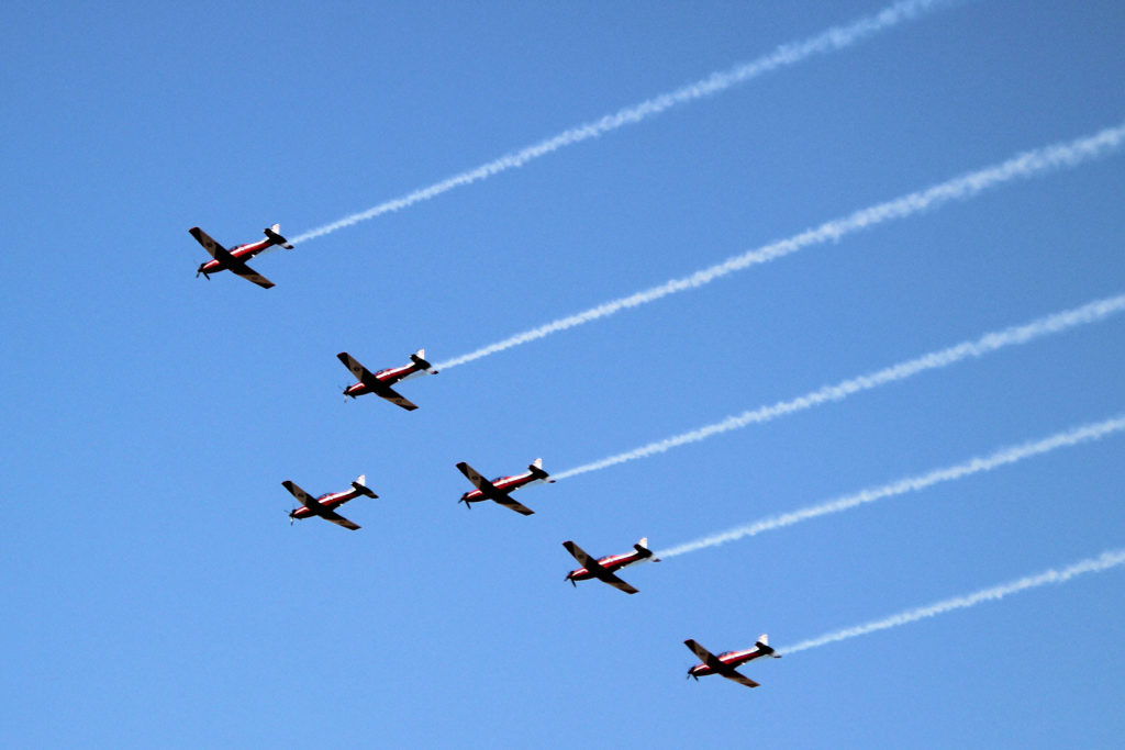 RAAF Roulettes Pilatus PC-9 Australian International Airshow Avalon 2019