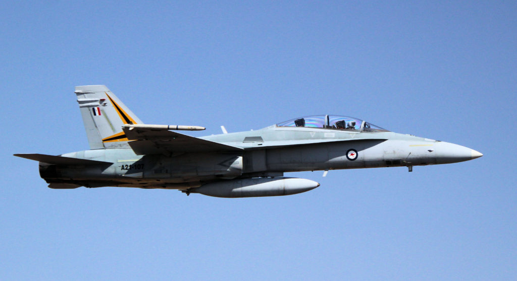 RAAF McDonnell Douglas F/A-18B Australian International Airshow Avalon 2019