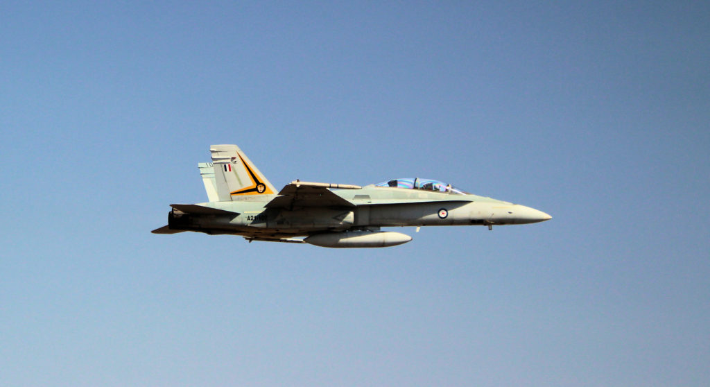 RAAF McDonnell Douglas F/A-18B Australian International Airshow Avalon 2019