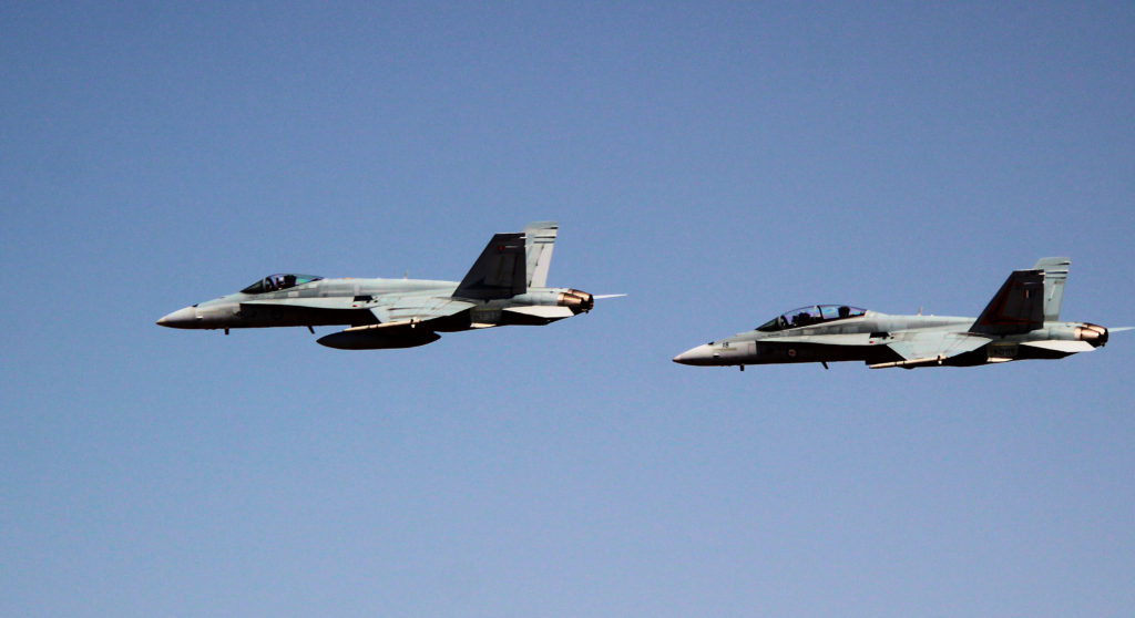 RAAF McDonnell Douglas F/A-18A and B Australian International Airshow Avalon 2019