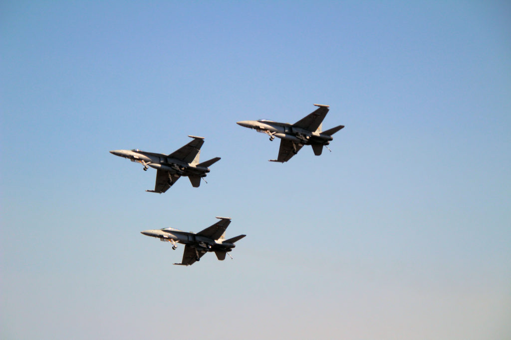 RAAF McDonnell Douglas F/A-18A and B Australian International Airshow Avalon 2019