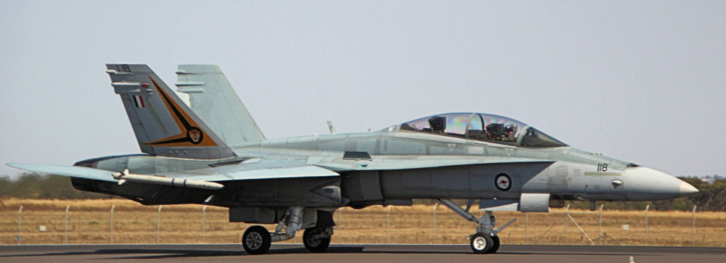 RAAF McDonnell Douglas F/A-18B Australian International Airshow Avalon 2019