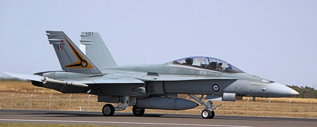 RAAF McDonnell Douglas F/A-18B Australian International Airshow Avalon 2019