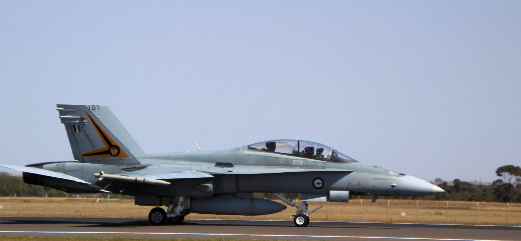 RAAF McDonnell Douglas F/A-18B Australian International Airshow Avalon 2019