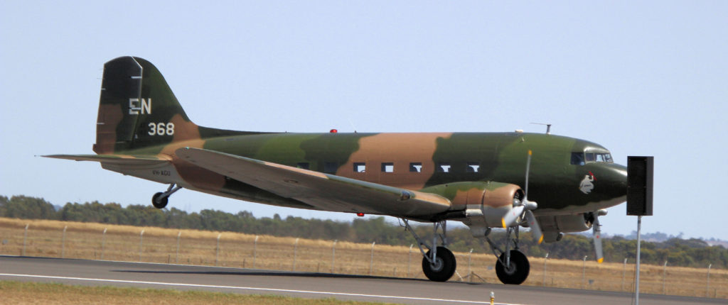 Douglas DC-3 VH-AGU Australian International Airshow Avalon 2019