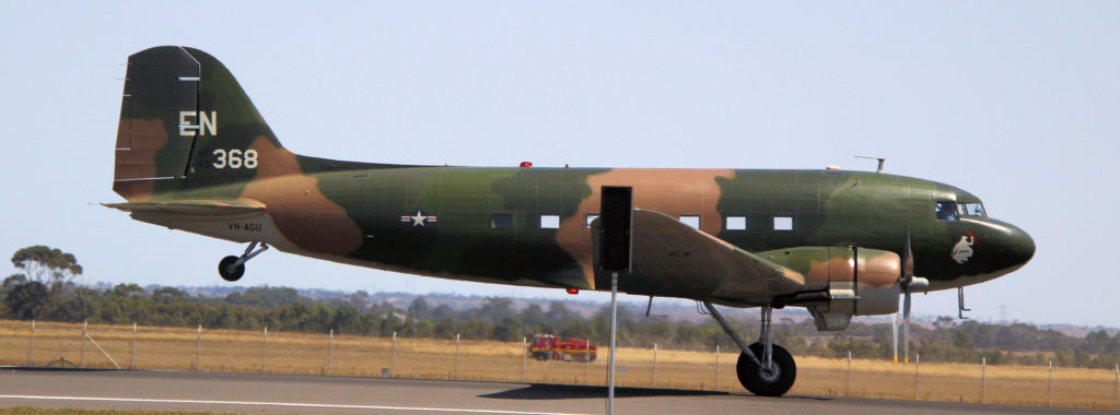 Douglas DC-3 VH-AGU Australian International Airshow Avalon 2019