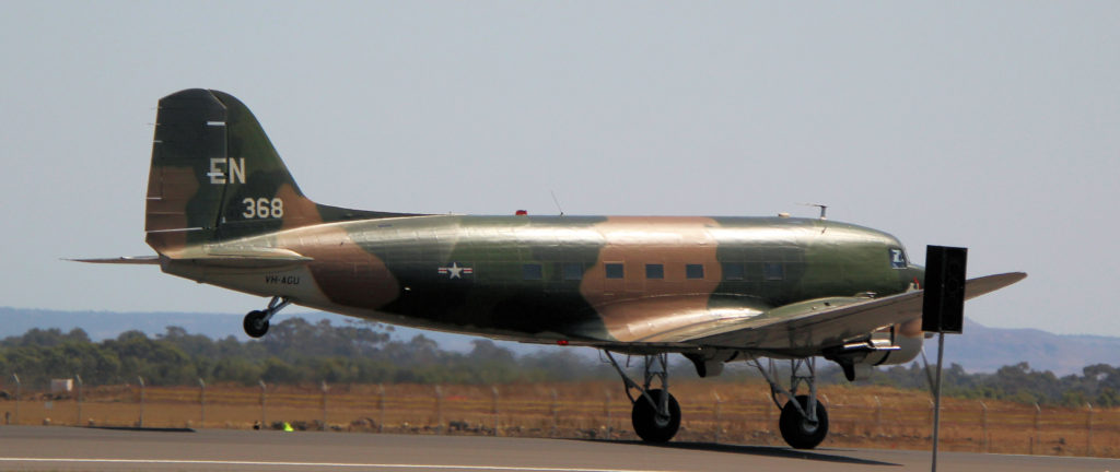 Douglas DC-3 VH-AGU Australian International Airshow Avalon 2019