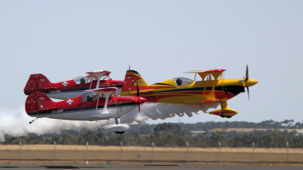 Wolfpitts Pro VH-PVB Pitts S-1E VH-UDP Pitts S1-SE VH-IPB Australian International Airshow Avalon 2019